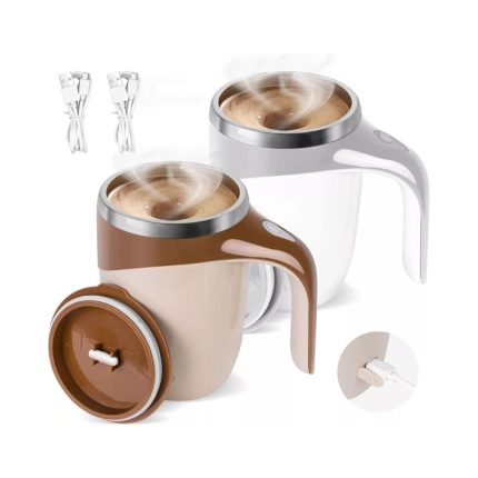 Self Stirring Mug Auto Self Mixing Stainless Steel Cup for Office/Kitchen/Travel